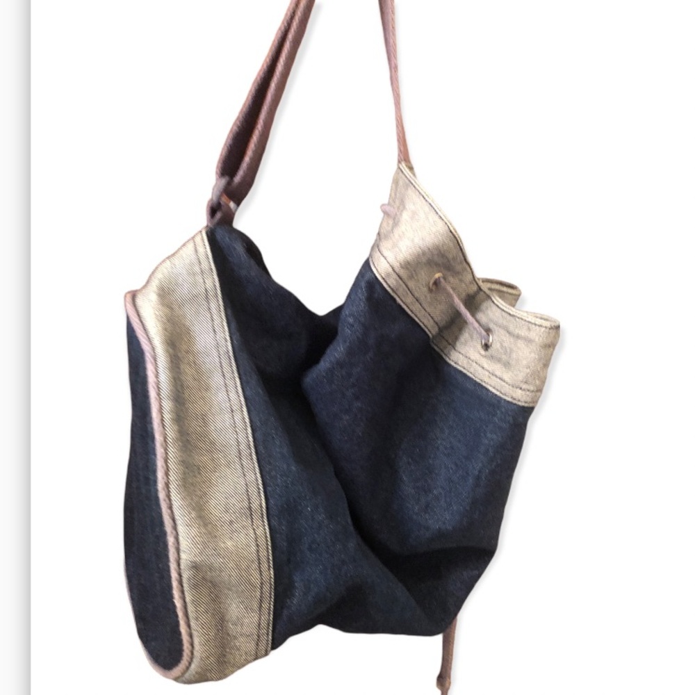 Large denim backpack sling bag
Dreamworks Logo promotion Rare